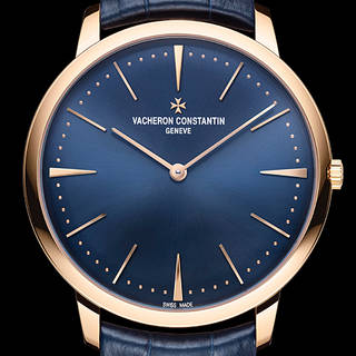 新たなドレスウオッチ、青のパトリモニー｜VACHERON CONSTANTIN