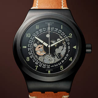 非磁性合金Nivachron™製ヒゲゼンマイを搭載した新作「SISTEM51 IRONY」｜swatch®