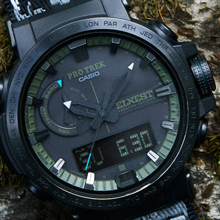 エルネストとのコラボレートにより、スタイリッシュに昇華した「プロトレック」｜CASIO