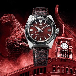 ゴジラ65周年とスプリングドライブ20周年を記念するコラボモデル｜GRAND SEIKO