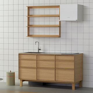 カリモク家具のブランド・KNSと共同開発した家具調キッチンが誕生｜sanwa company