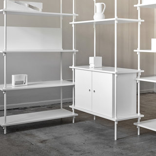 自由自在に構築できる革新的ラックに新色とオプションパーツが登場｜MOEBE