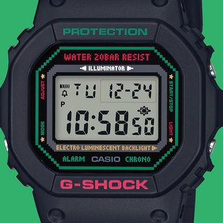 恋人たちに贈る、’90s風のポップなドット絵のクリスマス限定ペアウオッチ｜G-SHOCK