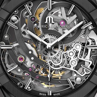 レッド・ドット・デザイン賞2019を受賞した「アイコン オートマティック スケルトン ブラック」｜MAURICE LACROIX