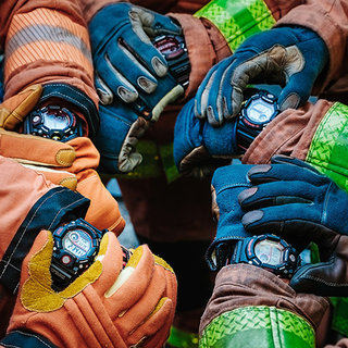 Gショックと緊急消防援助隊の特別コラボレーションモデル｜G-SHOCK