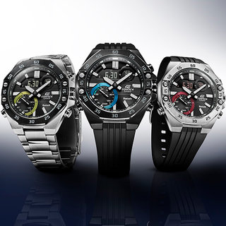 高機能メタルウオッチEDIFICEにモバイルリンクを搭載した新作5機種がリリース｜CASIO