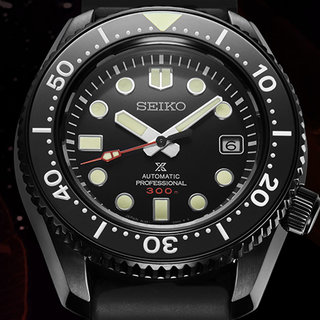セイコーダイバーズ誕生55周年記念の限定アイテム「The Black Series」｜SEIKO