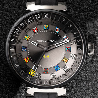 ルイ・ヴィトンの新作ウオッチ「タンブール ムーン デュアルタイム」誕生｜LOUIS VUITTON