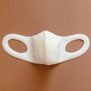 ストレッチパンツの素材を活用。「洗える超伸縮フィットマスク」｜TAKUMIBA