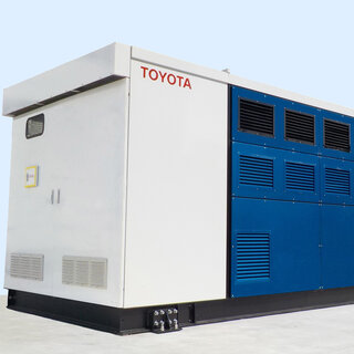 FCV「ミライ」のシステムを活用した燃料電池発電機を開発｜TOYOTA