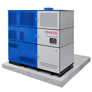 “副産物”の水素とミライのユニットを活用し発電する実証実験をスタート｜TOYOTA