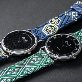 「和心 畳」。畳縁をバンドに仕上げたメイドインジャパンの腕時計｜WATCH