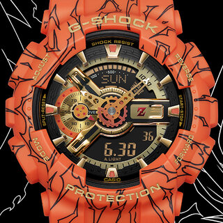 「DRAGON BALL」のグラフィックをデザインしたGショック特別モデル「GA-110JDB」｜G-SHOCK