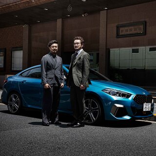 歌舞伎俳優 中村獅童×開化堂 八木隆裕が語る、BMW M235i xDrive グラン クーペ の真価｜BMW