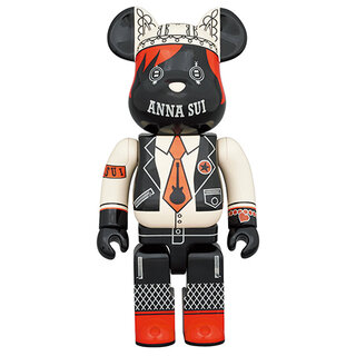 BE@RBRICK ANNA SUI RED & BEIGE 400% / 1000%｜MEDICOM TOY