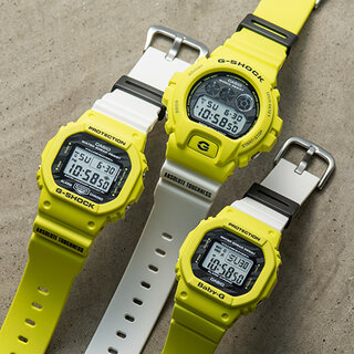 アスリートを応援する稲妻モチーフの“Gショック”＆“BABY-G”｜G-SHOCK