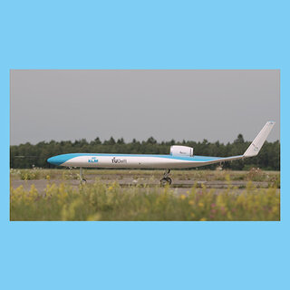 V型次世代飛行機のプロトタイプ、空を飛ぶ|KLM Royal Dutch AirLines