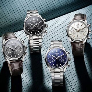 初代ホイヤー カレラにインスピレーションを得た新作4モデルが登場｜TAG Heuer