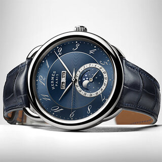 深いブルーに彩られた新作「《アルソー》グランド・リュンヌ」｜HERMÈS