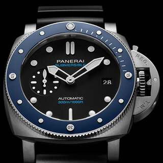 パネライのeコマースエクスクルーシブモデル「サブマーシブル アズーロ - 42mm」｜PANERAI