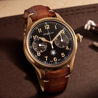 2021年新作「モンブラン 1858 モノプッシャー クロノグラフ オリジンズLE100」 ｜MONTBLANC