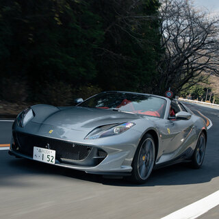 精密な12気筒の魅力を味わいたいという人に──フェラーリ812GTSに試乗｜Ferrari