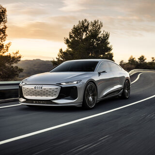 アウディ、電気自動車のA6 e-tronコンセプトを発表｜Audi