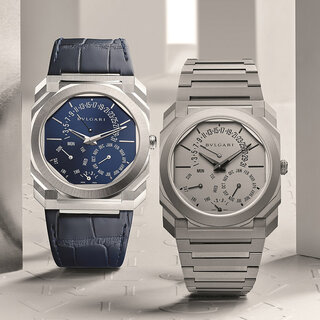 Watches & Wonders 2021新作。厚さわずか5.8ミリの「オクト フィニッシモ パーペチュアル カレンダー」｜BVLGARI