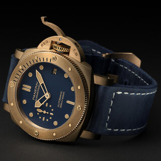 Watches & Wonders 2021新作。「サブマーシブル ブロンゾ ブルーアビッソ」｜PANERAI