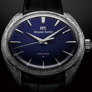 信州・阿智村の星空をダイナミックに表現した「セイコー創業140周年記念モデル」GRAND SEIKO