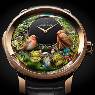 創業者ピエール-ジャケ・ドローの生誕300周年を記念した、超希少なオートマタウオッチ｜JAQUET DROZ