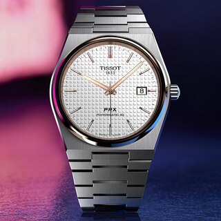 タイムレスなスタイルが輝く新作「Tissot PRXオートマティック」｜TISSOT