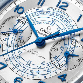 タキメーター、テレメーター、パルスメーターのトリプル使い！　1940年代の意匠を受け継ぐ古典派クロノグラフ｜OMEGA