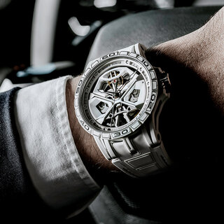 スーパーカーに匹敵する超先端技術で製造された、超絶すぎるプレミアムウオッチ｜ROGER DUBUIS