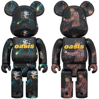英国を代表するバンド＜OASIS＞、そのキャリア絶頂期の伝説の野外ライブシーンがBE@RBRICKになって登場 | MEDICOM TOY