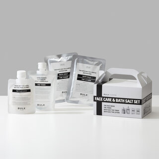 メンズスキンケア「バルク オム」から、人気ケアアイテムやバスソルトが詰まったコフレセットが登場｜BULK HOMME