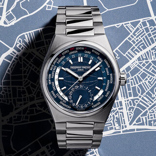 世界24都市の時刻が瞬時に分かる、モダンセンスなワールドタイム｜FREDERIQUE CONSTANT