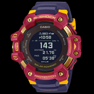 FCバルセロナのカラーやモチーフを随所に散りばめた、サッカーファン待望のコラボモデル｜G-SHOCK