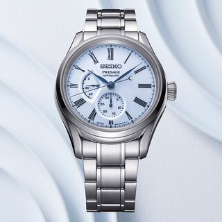 ニッポンの侘び寂び文化を腕元に。有田焼ならではの「淡瑠璃染」を表現した限定モデル｜SEIKO