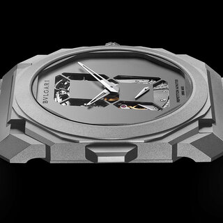 現代美術家とのコラボレーションによる限定モデル「ブルガリ オクト フィニッシモ 宮島達男 日本限定モデル」｜BVLGARI