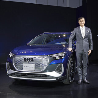 アウディ、初となるコンパクトSUVのBEV「Q4 eトロン」を発表｜Audi