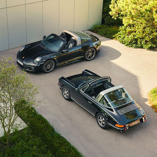 ポルシェデザインの50周年を祝う911タルガ4GTSの限定モデルが登場｜Porsche