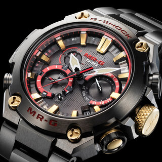 戦国武将の“赤備え”からインスピレーションを得て、強さと上質さを具現したMR-G新作3モデル｜G-SHOCK