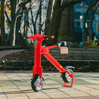 新しい生活様式に快適さを。折りたたみ電動バイクのシェアリングサービス、「Shaero」｜LOUNGE