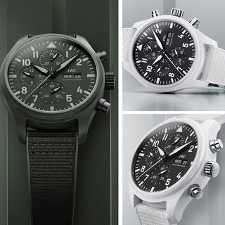 人気シリーズ「トップガン」に、2色のプレミアムセラミックカラーが登場｜IWC