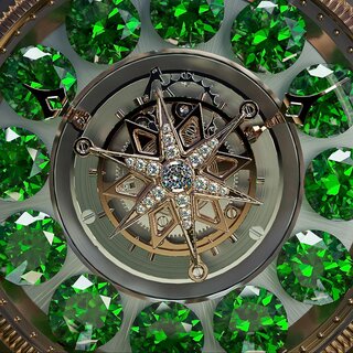 メリーゴーラウンドのように、ジェムストーンが衛星回転。しかも独自開発のトゥールビヨンを搭載｜GUCCI