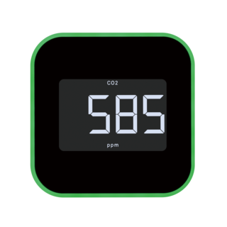 忘れがちな換気のタイミングをお知らせする二酸化炭素濃度の測定器｜KINGJIM