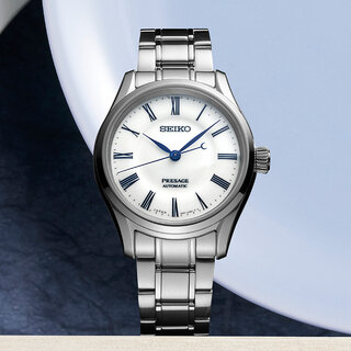 ＜セイコー プレザージュ＞優美な艶やかさを持つ白磁の有田焼ダイヤルモデルが登場｜SEIKO