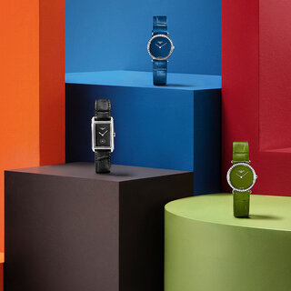 ワントーンの個性が力強いアクセントに。ロンジンが提案するカラーウオッチ｜LONGINES
