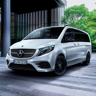 ブラックのアクセントがスタイリッシュなVクラスの最上位グレードが登場｜Mercedes Benz